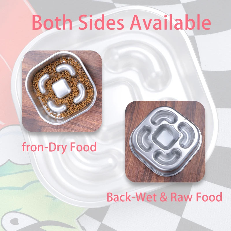 Pawfect Slow Feeder - Steel Bowl