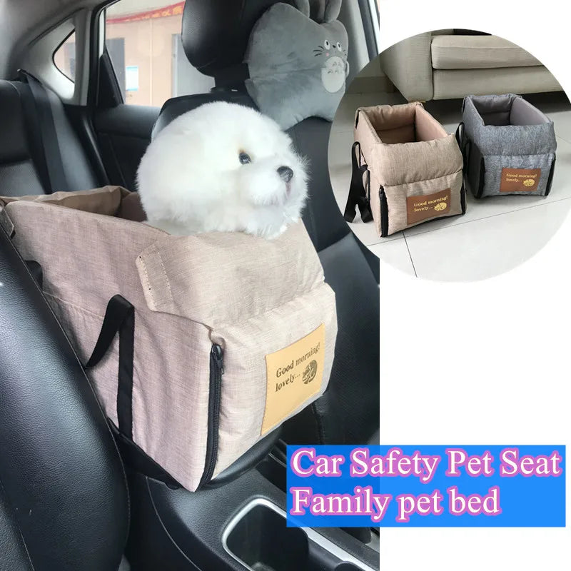 Pet Travel Car Seat - Safe & Comfy Ride