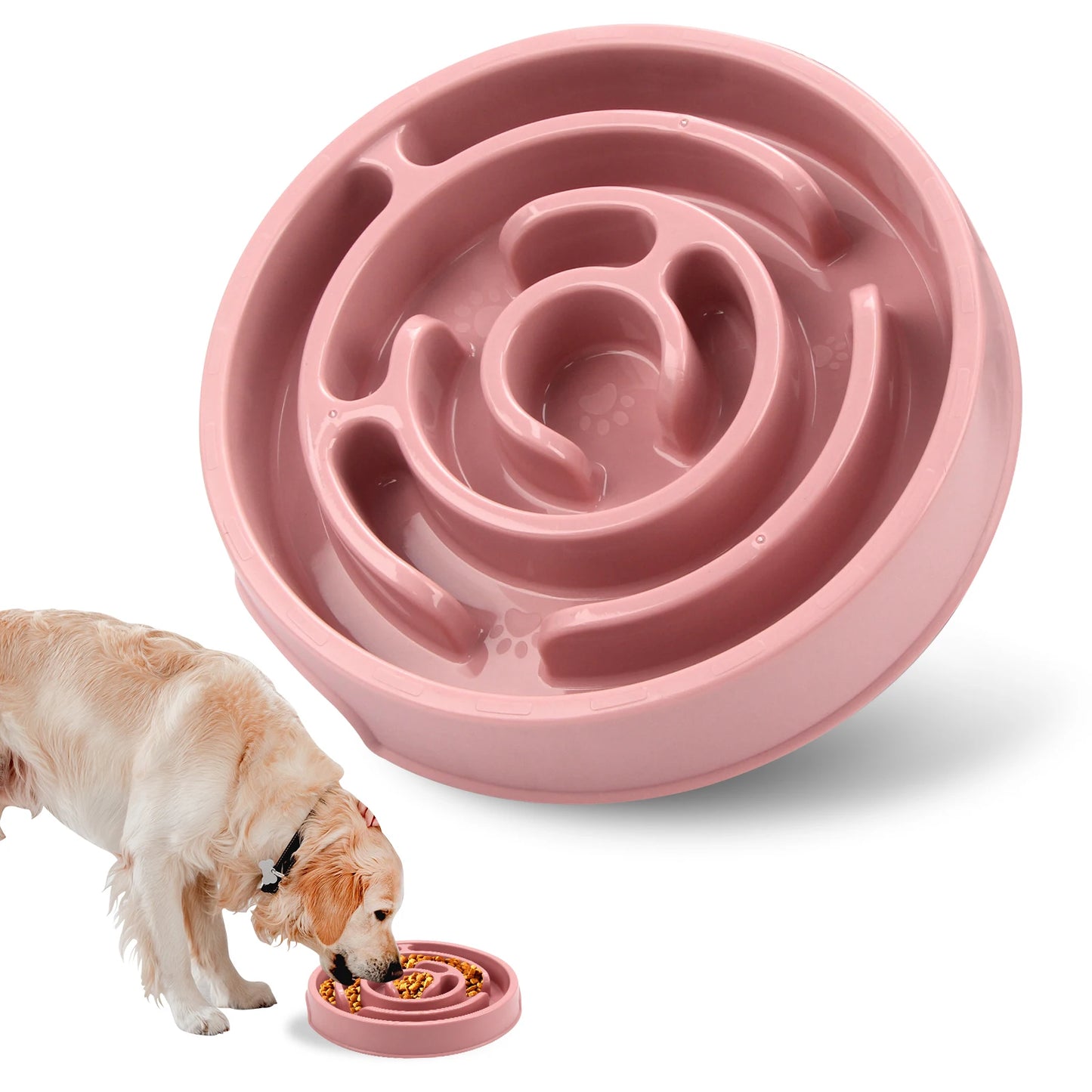 No-Gulp Fun Bowl - Anti-Choke Design