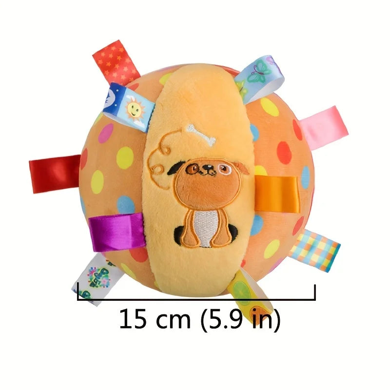 Tough Bite Plush Bone