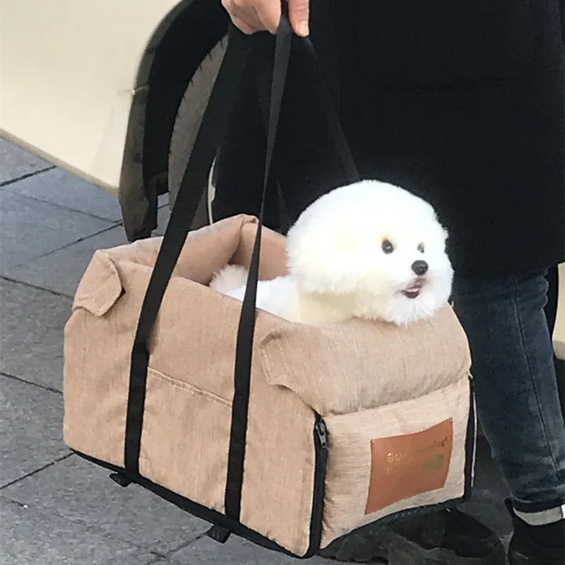 Pet Travel Car Seat - Safe & Comfy Ride