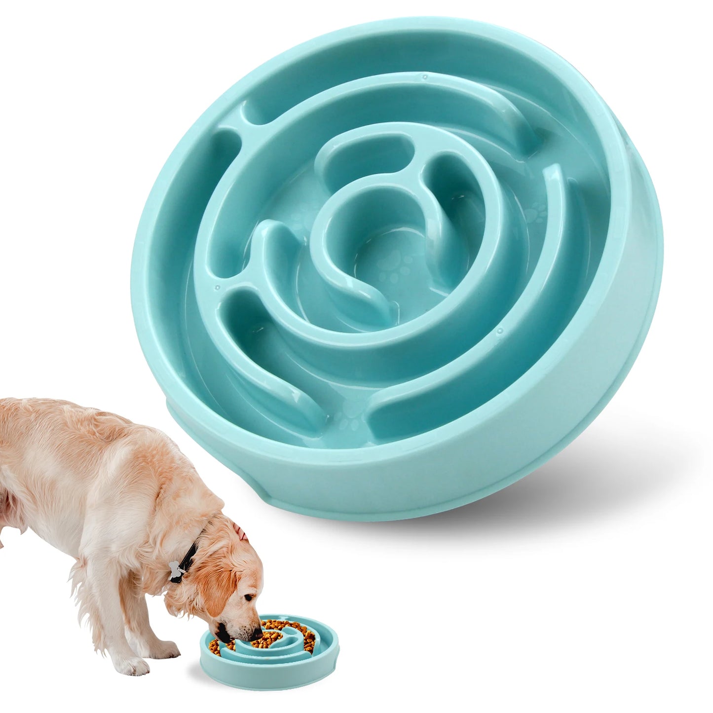 No-Gulp Fun Bowl - Anti-Choke Design