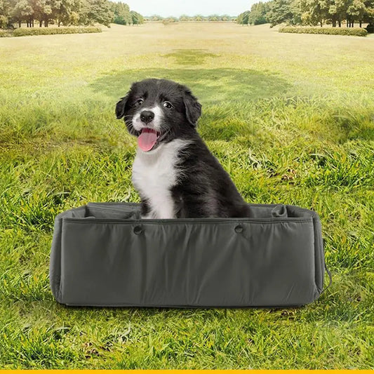 Waterproof Pet Car Bed - Cozy Travel Cushion