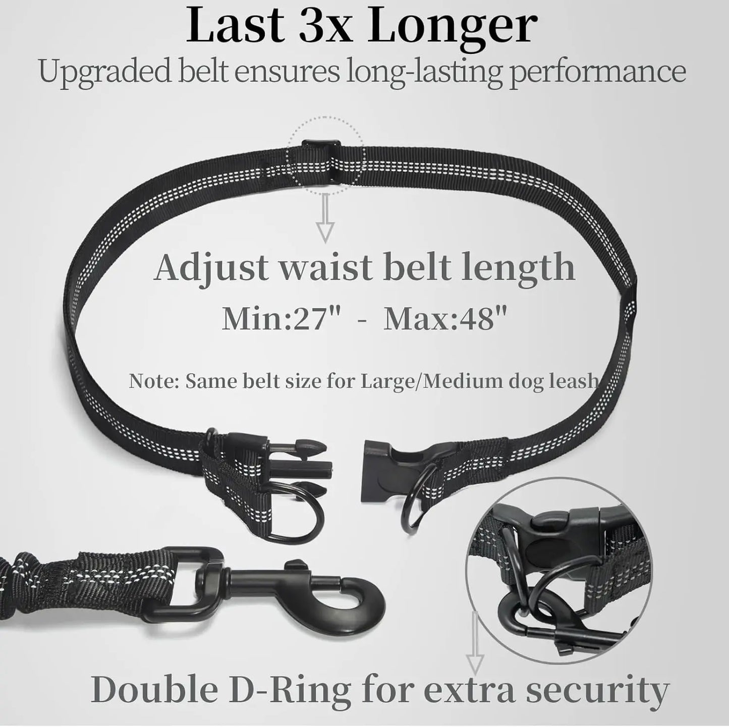 Active Dog Leash - Walk, Run, Jog Hands-Free