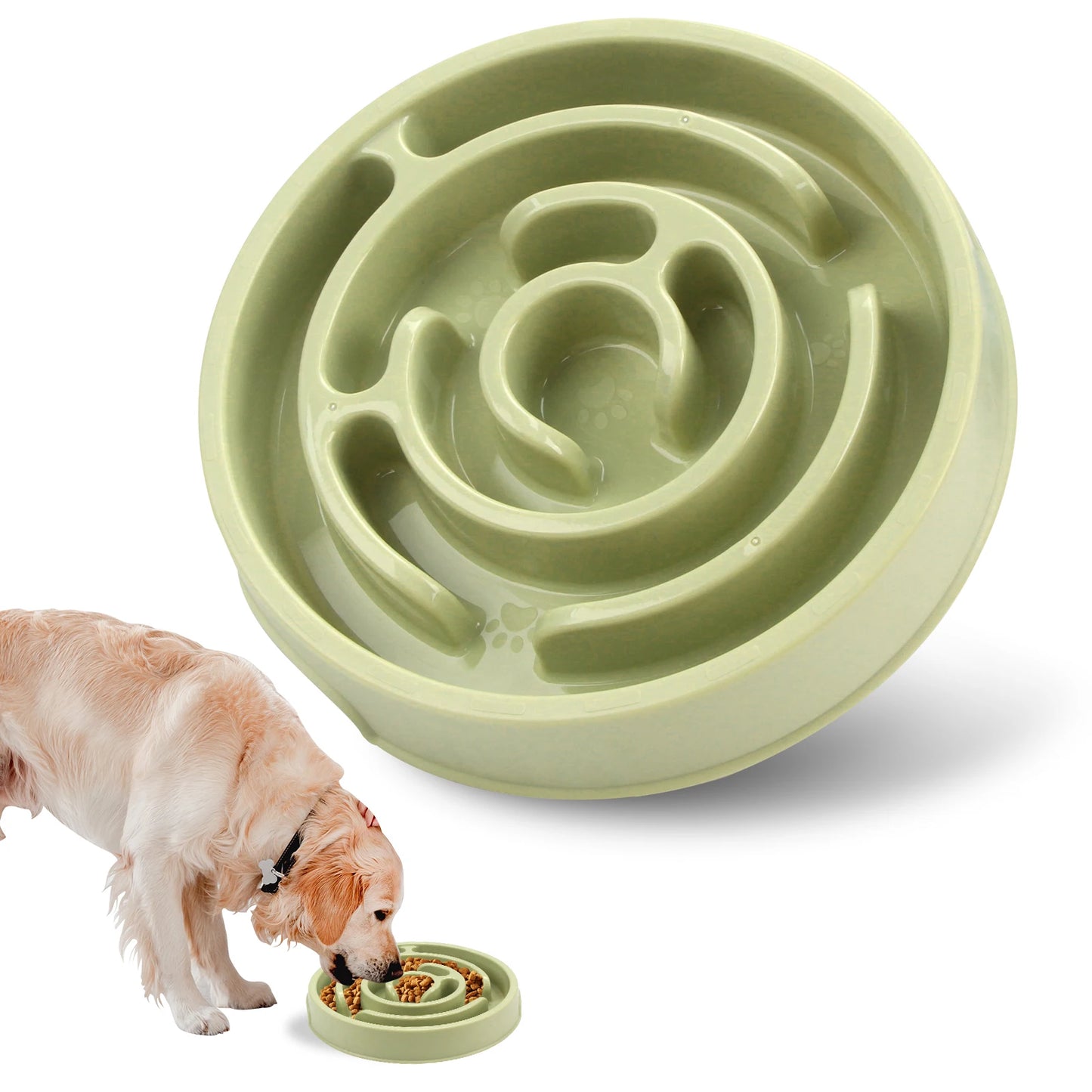 No-Gulp Fun Bowl - Anti-Choke Design