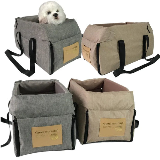 Pet Travel Car Seat - Safe & Comfy Ride