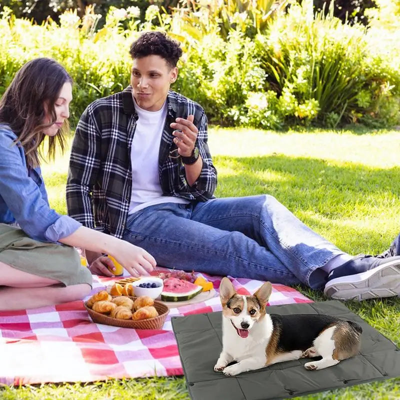 Waterproof Pet Car Bed - Cozy Travel Cushion
